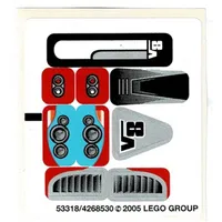 Sticker Sheet for Set 8656-1