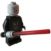 Minifig Complete Assembly, Darth Vader with Light-Up Lightsaber