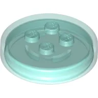 Function Brick Round 4 x 4 x 2/3 with 4 Studs (Generic for Gadgets)