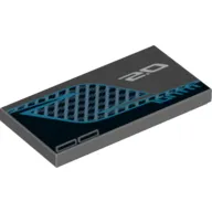 Tile 2 x 4 with Door and 2.0 print