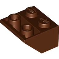 Slope Inverted 45° 2 x 2 [Ovoid Bottom Pin, Bar-sized Stud Holes]