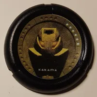 Large Figure Throwing Disk, Bionicle Mask Kakama Print