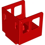 Duplo Train Cab with Multi Colored 'CIRCUS' and 5 Dots Print