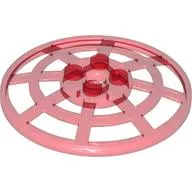 Dish 6 x 6 Inverted, Radar / Webbed [Anti-studs at 90°]