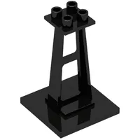 Support 4 x 4 x 5 Stanchion, Tall Studs