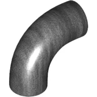 Brick Round 1 x 1 diameter Tube with 90 Degree Elbow (2 x 2 x 1) and Axle Holes (Crossholes) at each end