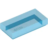 Tile 1 x 2 with Groove