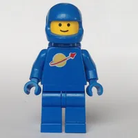 Classic Spaceman, Blue with Airtanks (2446 Helmet)