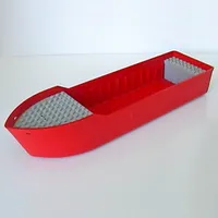 Boat 38 x 10 x 5 2/3 [Complete Assembly]