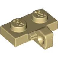 Hinge Plate 1 x 2 Locking with 1 Finger on Side, without Groove