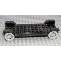 Fabuland, Vehicle Base, Car Chassis 14 x 6 New [Complete Assembly]
