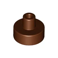 Tile Round 1 x 1 with Hollow Bar