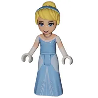Cinderella - Bright Light Blue Dress, White Gloves