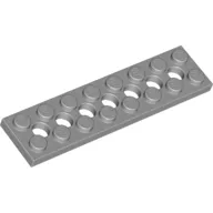 Technic Plate 2 x 8 [7 Holes]