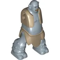 BigFig Troll with Dark Tan Clothes print