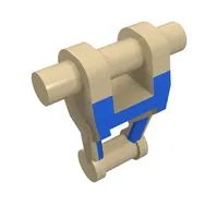 Torso Mechanical, Battle Droid with Blue Insignia Print