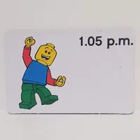 Activity Card, Time-Teaching 12-Hour Clock 1.05 p.m.