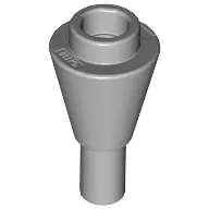 Cone 1 x 1 Inverted with Bar at Bottom (Ice Cream Cone)