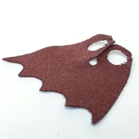 Neckwear Cape, Scalloped 5 Points with Black Back [Spongy Stretchable Fabric]