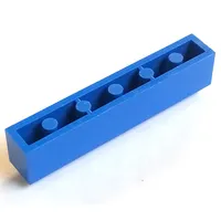 Brick 1 x 6 with Bottom Tubes and 2 Lowered Cross Supports