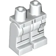 Hips and White Legs with Black Seams, Pocket print