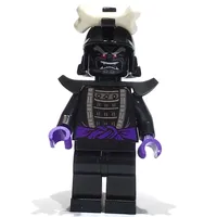 Lord Garmadon with Single Torso, Purple Sash Belt
