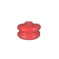 Pen Bead, Round Curved, Hourglass