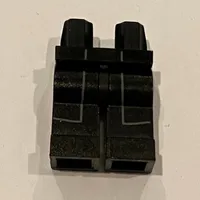 Hips and Black Legs with Black Coattails Print