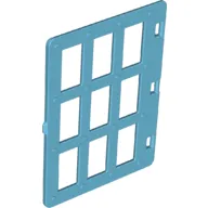 Duplo Door 1 x 4 x 4 with Nine Panes