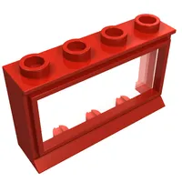 Window 1 x 4 x 2 Classic with Long Sill [Complete]