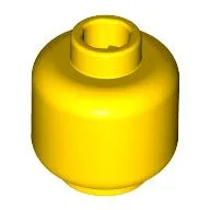 Minifig Head, Eyepatch, Stubble, Black Hair