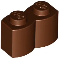 Brick Special 1 x 2 Palisade [aka Log]