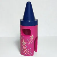 Costume Crayon with Dark Blue Tip and Stars Print