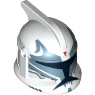 Helmet Clone Trooper Phase 1, with Side Holes, Clone Commander Wolffe Print
