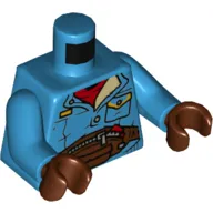 Torso Coat, Dark Brown Fanny-pack, Dark Red Shirt Print, Dark Azure Arms, Reddish Brown Hands