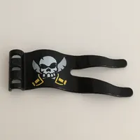 Duplo Flag Wavy 2 x 5 with Skull and Crossed Swords Print