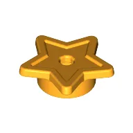 Tile, Star with Stud Holder, Pin Hole