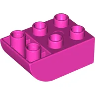 Duplo Brick 2 x 3 with Curved Bottom