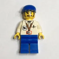 Cameraman - Blue Legs, Blue Cap