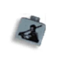 Pen Bead, Square with Anakin, Lightsaber Print