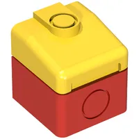 Duplo Train Cabin End with Yellow Top