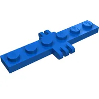 Hinge Plate 1 x 6 with 2 and 3 Fingers On Sides