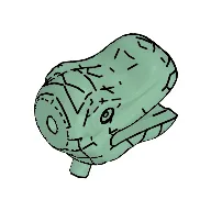 Animal Body Part, Dinosaur, Head, Small