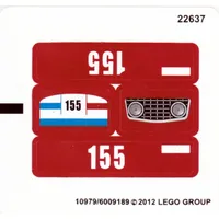 Sticker Sheet for Set 30193-1