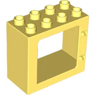 Duplo Door / Window Frame Flat Front Surface, Completely Open Back