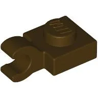 Plate Special 1 x 1 with Clip Horizontal [Thick Open O Clip]