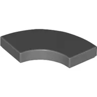 Tile 2 x 2 Curved, Macaroni