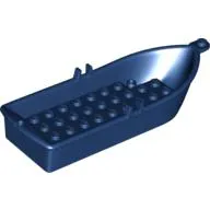 Boat / Rowing Boat 14 x 5 x 2 with Oarlocks [2 Hollow Inside Studs]