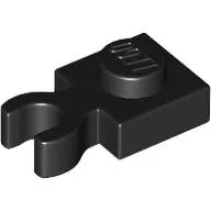 Plate Special 1 x 1 with Clip Vertical [Thick Open O Clip]