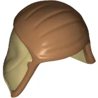 Cap and Neck Protector with Medium Nougat Print (Pao)